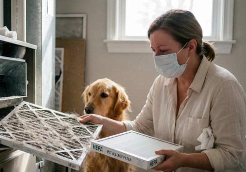 Can Changing Your Air Filter Help with Pet Allergies When Guests Visit?